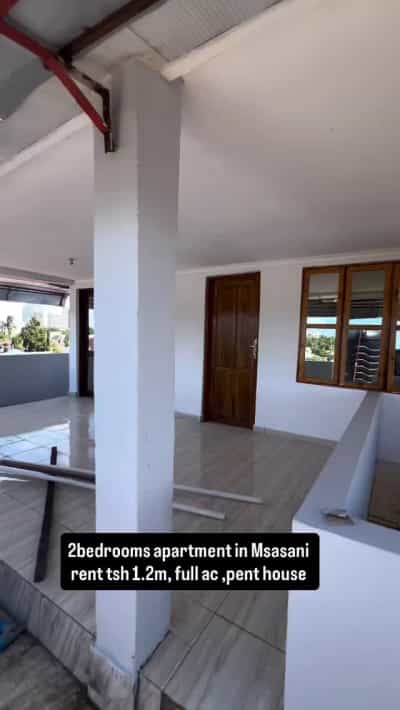 Apartment ya vyumba viwili inapangishwa Msasani, Dar Es Salaam
