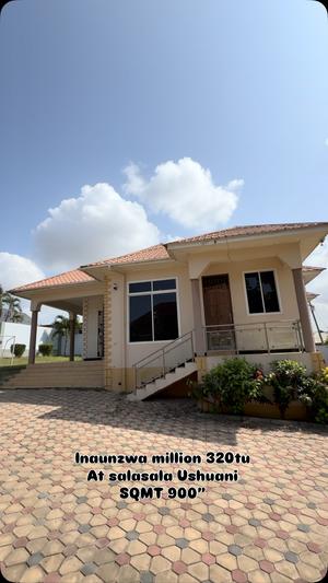 Nyumba ya vyumba vitatu inauzwa Salasala, Dar Es Salaam (900 sqm)