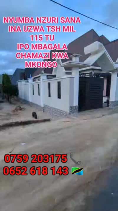 4 Bedrooms House for Sale in Mbagala Chamaz, Dar Es Salaam (450 sqm)