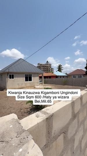 Residential Plot for Sale in Kigamboni, Ungindoni, Dar Es Salaam (600 sqm) Residential Plot for Sale in Kigamboni, Ungindoni, Dar Es Salaam (600 sqm)