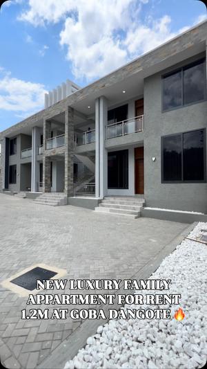 Apartment ya vyumba viwili inapangishwa Goba Dangote, Dar Es Salaam