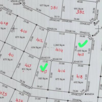 Residential Plot for Sale in Kitelela, Dodoma (693 sqm)