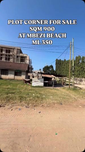 Plot for sale in Mbezi Beach Rainbow, Dar Es Salaam sqm 900