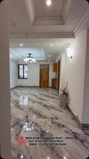 Apartment ya vyumba viwili inapangishwa Sinza, Dar Es Salaam