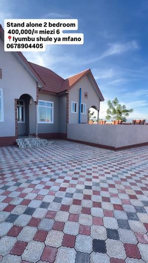 Nyumba ya vyumba viwili inapangishwa Iyumbu, Dodoma
