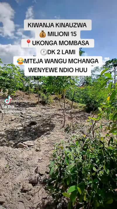 Kiwanja kinauzwa Ukonga Mombasa, Dar Es Salaam (300 sqm)