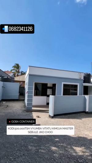 Nyumba ya vyumba vitatu inapangishwa Goba Container, Dar Es Salaam Nyumba ya vyumba vitatu inapangishwa Goba Container, Dar Es Salaam