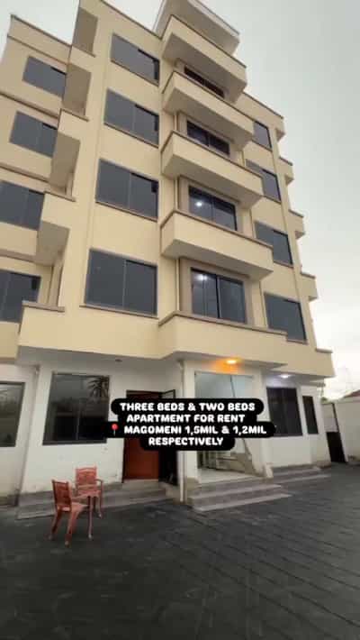 Apartment ya vyumba vitatu inapangishwa Magomeni, Dar Es Salaam