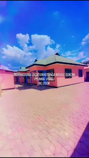 Nyumba ya vyumba vitatu inapangishwa Kitunda Kivule, Dar Es Salaam