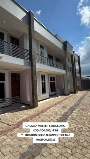 Nyumba ya chumba kimoja inapangishwa Goba Njianne, Dar Es Salaam
