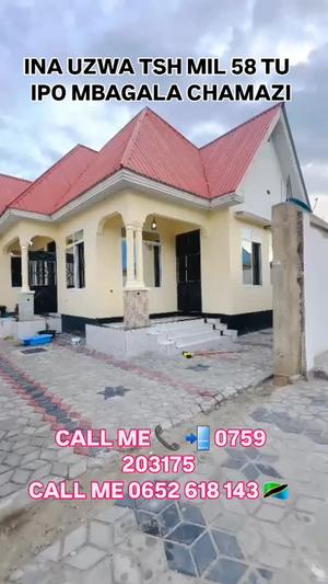 Nyumba ya vyumba vitatu inauzwa Mbagala, Dar Es Salaam (400 sqm)