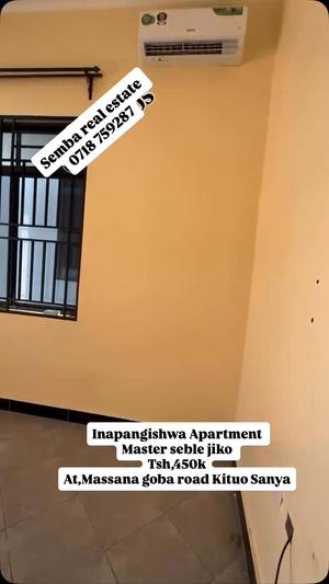 Apartment ya chumba kimoja inapangishwa Mbezi Masana, Dar Es Salaam