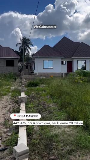 Viwanja vinauzwa Goba Marobo, Dar Es Salaam
