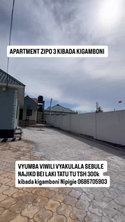 Nyumba ya vyumba viwili inapangishwa Kibada, Dar Es Salaam