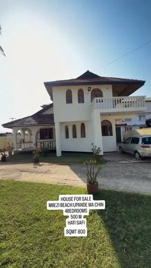 4 Bedrooms House for Sale in Mbezi Beach Makonde, Dar Es Salaam (800 sqm)