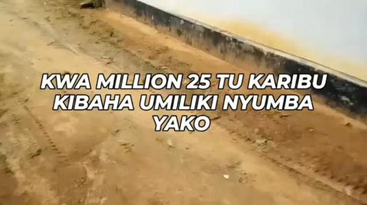 Nyumba ya vyumba vitatu inauzwa Kibaha Kwa Mathias, Pwani (405 sqm)