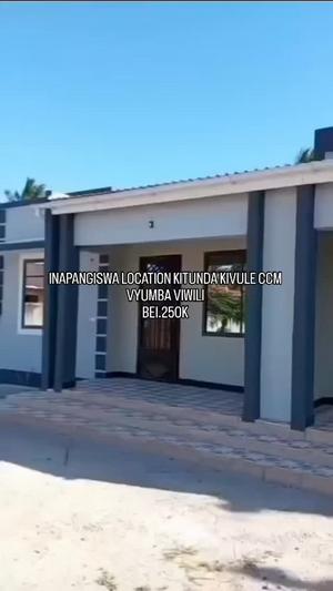 Nyumba ya vyumba viwili inapangishwa Kitunda Kivule, Dar Es Salaam