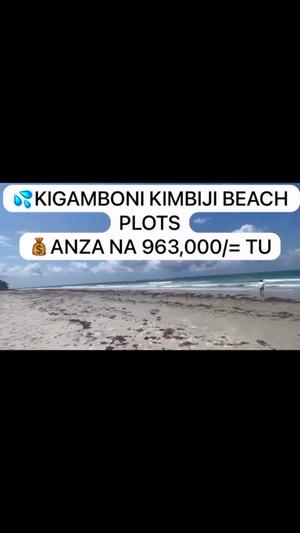 Beach Plots zinazouzwa Kimbiji, Dar Es Salaam