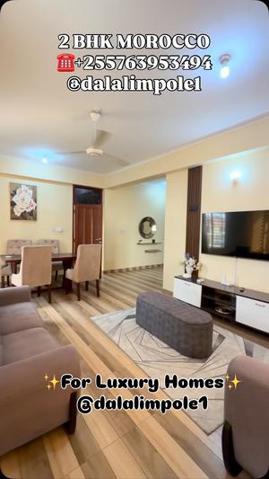 Apartment ya vyumba viwili inapangishwa Morocco, Dar Es Salaam