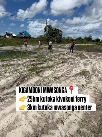 Viwanja vinauzwa Kigamboni Mwasonga, Dar Es Salaam (400 sqm)