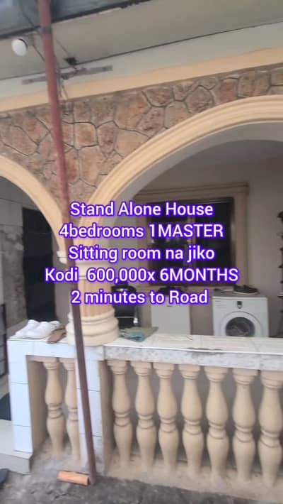 4 Bedrooms House/Apartment for Rent in Tabata, Dar Es Salaam