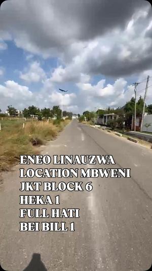 Kiwanja kinauzwa Mbweni Jkt, Dar Es Salaam acre 1 Kiwanja kinauzwa Mbweni Jkt, Dar Es Salaam acre 1