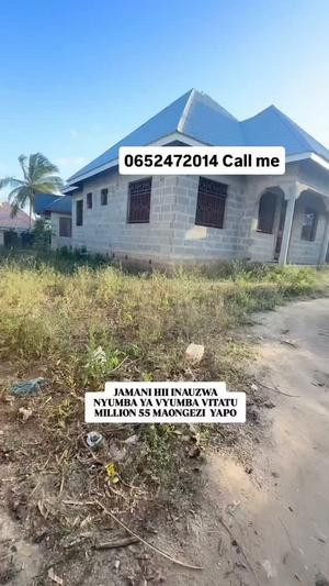 Nyumba ya vyumba vitatu inauzwa Goba Tegeta A, Dar Es Salaam (400 sqm) Nyumba ya vyumba vitatu inauzwa Goba Tegeta A, Dar Es Salaam (400 sqm)