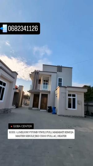 Nyumba ya vyumba viwili inapangishwa Goba Center, Dar Es Salaam