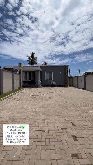 Nyumba ya vyumba viwili inapangishwa Kunduchi Jeshini, Dar Es Salaam