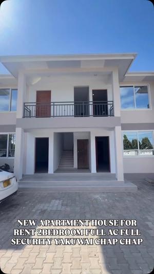 Apartment ya vyumba viwili inapangishwa Bahari Beach Jambo, Dar Es Salaam