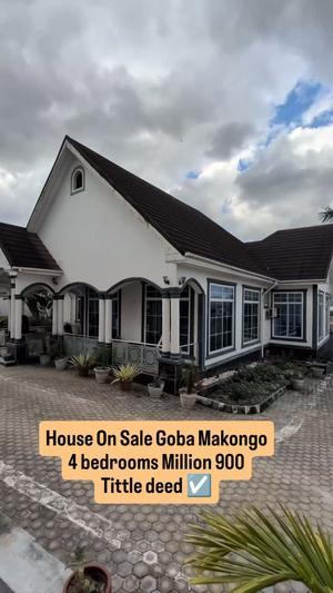 4 Bedrooms House for Sale in Goba, Dar Es Salaam (800 sqm) 4 Bedrooms House for Sale in Goba, Dar Es Salaam (800 sqm)