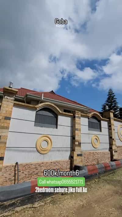 Apartment ya vyumba viwili inapangishwa Goba Kizud Center, Dar Es Salaam