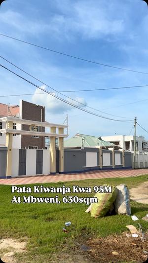 Kiwanja kinauzwa Mbweni, Dar Es Salaam sqm 630 Kiwanja kinauzwa Mbweni, Dar Es Salaam sqm 630
