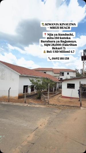 Kiwanja (Commercial Plot) kinauzwa Mbezi Beach, Dar Es Salaam (28000 sqm) Kiwanja (Commercial Plot) kinauzwa Mbezi Beach, Dar Es Salaam (28000 sqm)