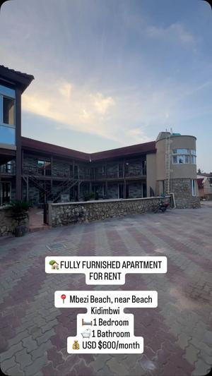 Apartment (Furnished) ya chumba kimoja inapangishwa Mbezi Beach, Dar Es Salaam Apartment (Furnished) ya chumba kimoja inapangishwa Mbezi Beach, Dar Es Salaam