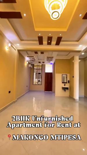 Nyumba/Apartment ya vyumba viwili inapangishwa Makongo Mtipesa, Dar Es Salaam