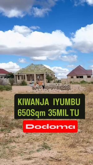 Kiwanja kinauzwa Iyumbu, Dodoma sqm 650