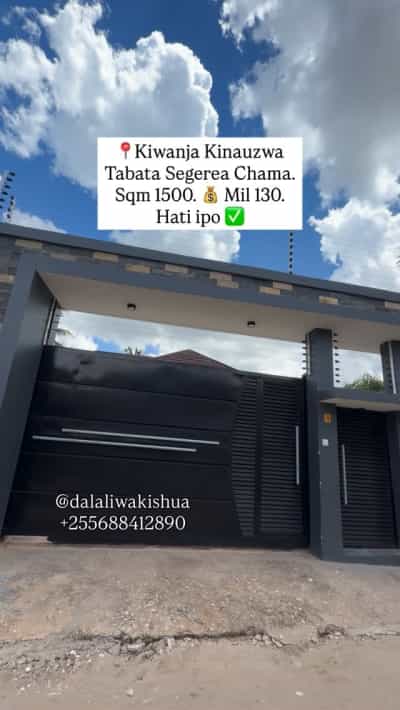 Kiwanja kinauzwa Tabata Segerea โ Chama, Dar Es Salaam (1500 sqm) Kiwanja kinauzwa Tabata Segerea โ Chama, Dar Es Salaam (1500 sqm)