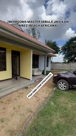 Nyumba ya vyumba viwili inapangishwa Mbezi Beach, Dar Es Salaam