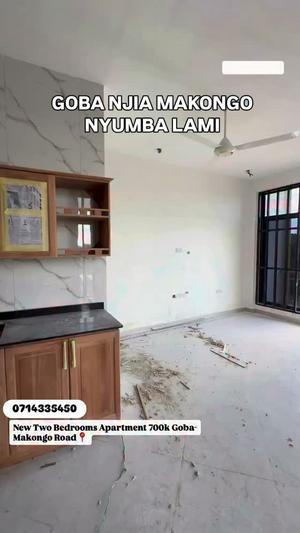 Nyumba ya vyumba viwili inapangishwa Goba, Dar Es Salaam