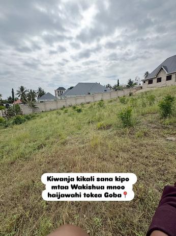 Kiwanja kinauzwa Goba Ushuani, Dar Es Salaam (1200 sqm) Kiwanja kinauzwa Goba Ushuani, Dar Es Salaam (1200 sqm)