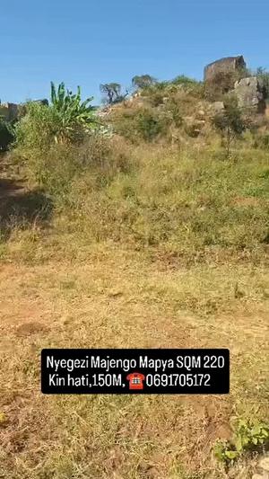 Kiwanja kinauzwa Nyegezi Majengo Mapya, Mwanza sqm 2200 Kiwanja kinauzwa Nyegezi Majengo Mapya, Mwanza sqm 2200
