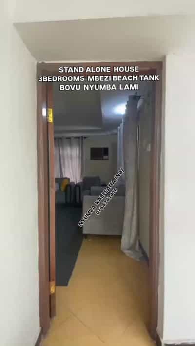 Nyumba ya vyumba vitatu inapangishwa Mbezi Beach Tank Bovu, Dar Es Salaam