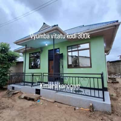 Nyumba ya vyumba vitatu inapangishwa Kimara Korogwe Uwanjani, Dar Es Salaam