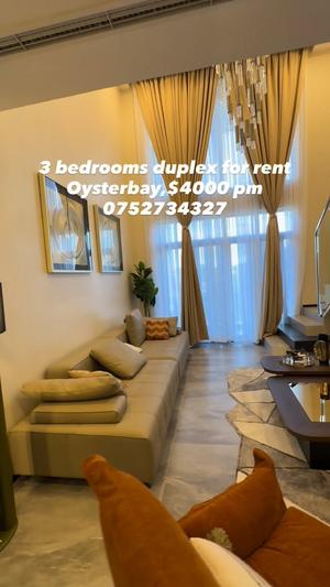 3 Bedrooms Furnished House/Apartment for Rent in Oysterbay, Dar Es Salaam