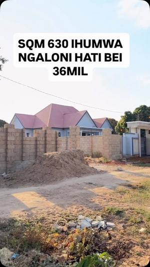 Kiwanja kinauzwa Ihumwa Ngalonii, Dodoma sqm 630