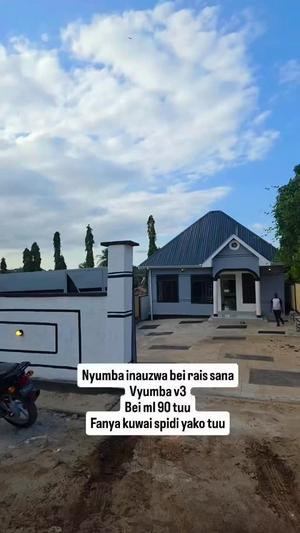 Nyumba ya vyumba vitatu inauzwa Goba Tegeta A, Dar Es Salaam (400 sqm) Nyumba ya vyumba vitatu inauzwa Goba Tegeta A, Dar Es Salaam (400 sqm)