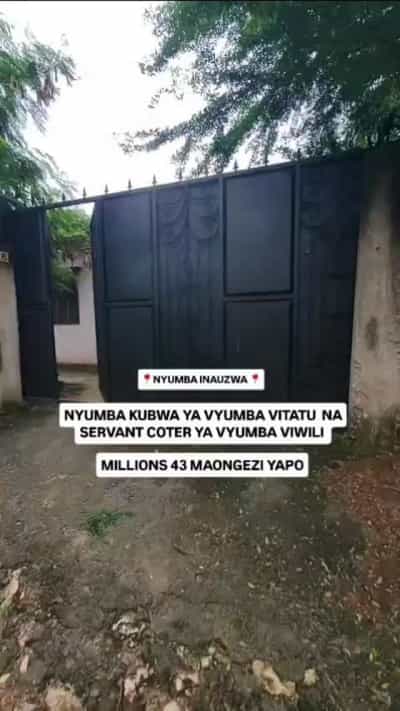 Nyumba ya vyumba vitatu inauzwa Goba Tegeta A, Dar Es Salaam Nyumba ya vyumba vitatu inauzwa Goba Tegeta A, Dar Es Salaam