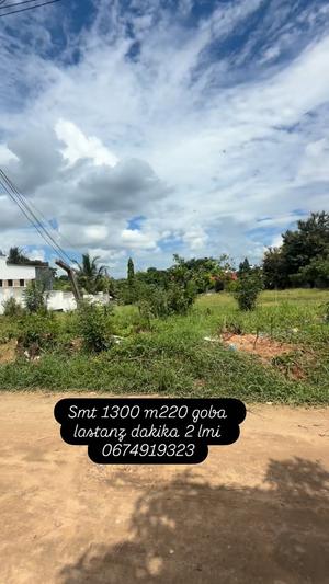 Kiwanja kinauzwa Goba Lastanz, Dar Es Salaam (1300 sqm)