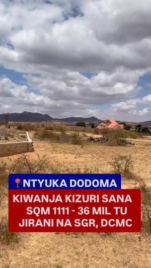 Kiwanja kinauzwa Ntyuka, Dodoma (1111 sqm)